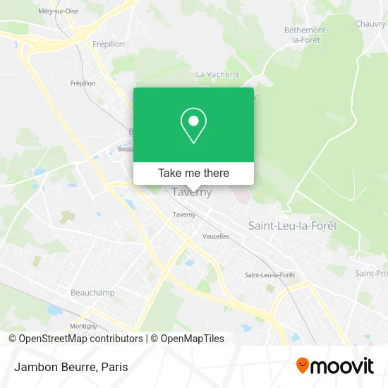 Jambon Beurre map