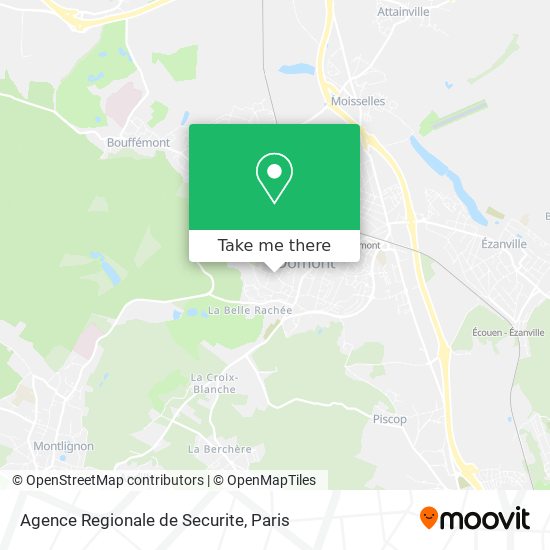 Agence Regionale de Securite map