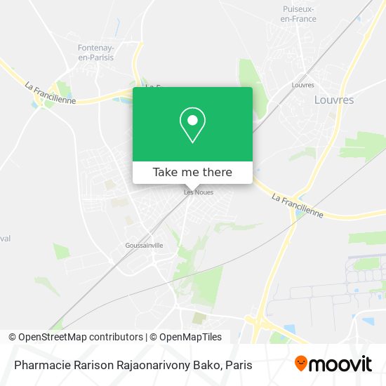 Mapa Pharmacie Rarison Rajaonarivony Bako