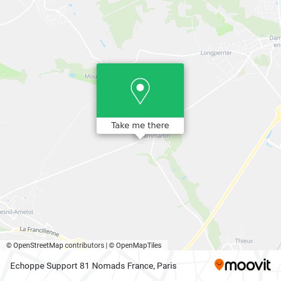 Echoppe Support 81 Nomads France map