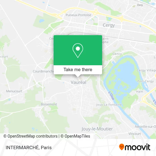 INTERMARCHÉ map