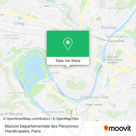 Maison Départementale des Personnes Handicapées map