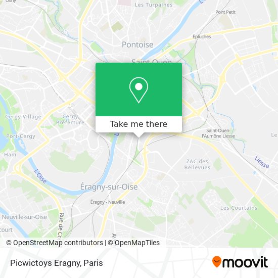 Mapa Picwictoys Eragny