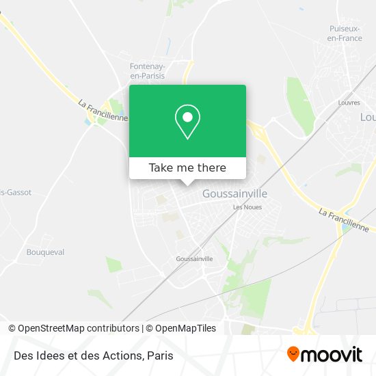 Des Idees et des Actions map