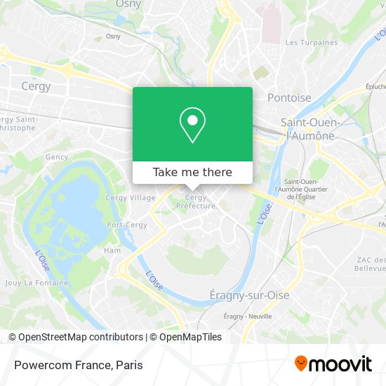 Powercom France map