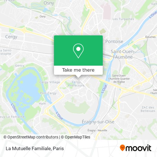 La Mutuelle Familiale map