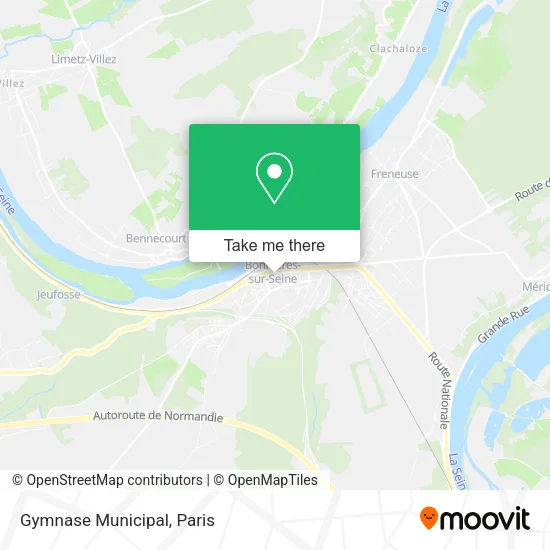 Gymnase Municipal map