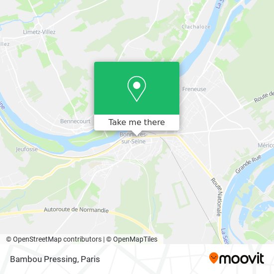 Bambou Pressing map