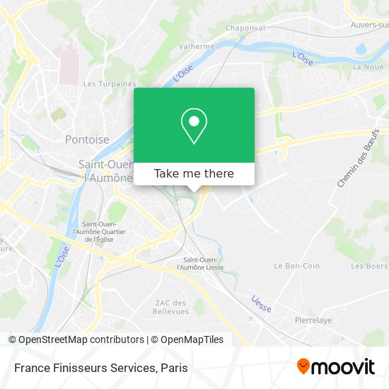 Mapa France Finisseurs Services