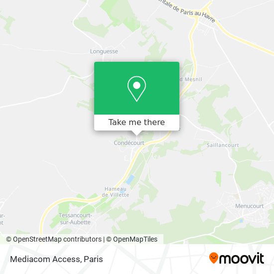Mapa Mediacom Access