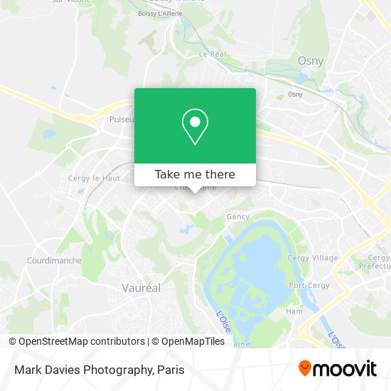 Mark Davies Photography map