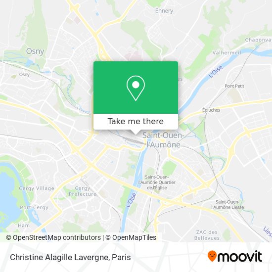 Mapa Christine Alagille Lavergne