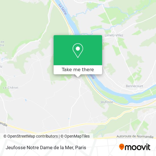 Jeufosse Notre Dame de la Mer map