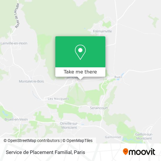 Service de Placement Familial map