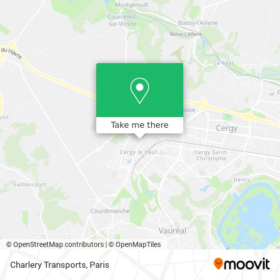 Charlery Transports map