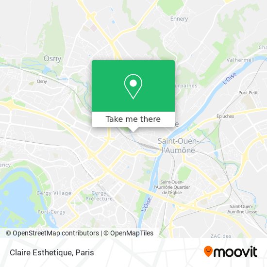 Claire Esthetique map