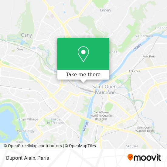Dupont Alain map