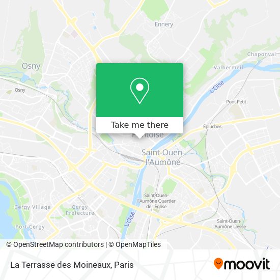 La Terrasse des Moineaux map