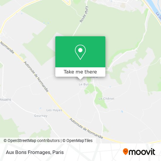 Mapa Aux Bons Fromages