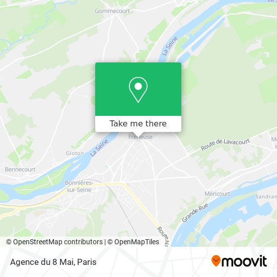 Mapa Agence du 8 Mai