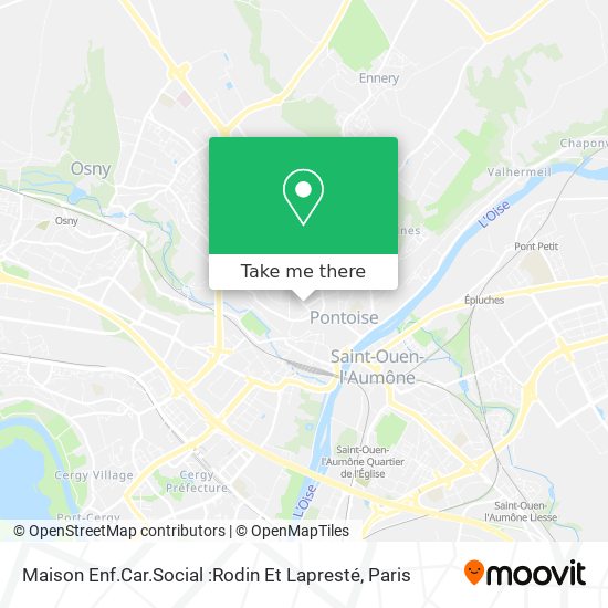 Maison Enf.Car.Social :Rodin Et Lapresté map