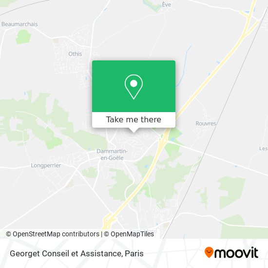 Georget Conseil et Assistance map