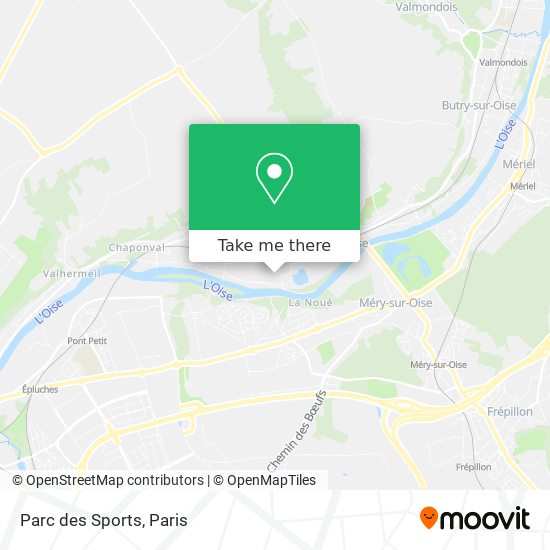 Parc des Sports map