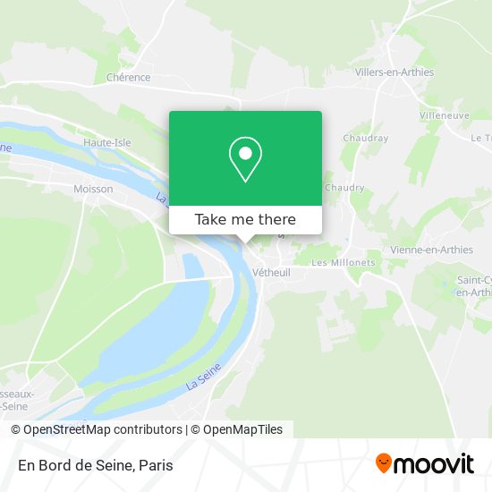 Mapa En Bord de Seine