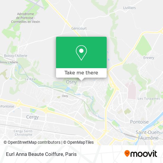 Eurl Anna Beaute Coiffure map