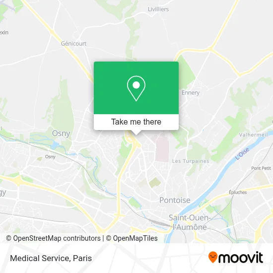 Medical Service map