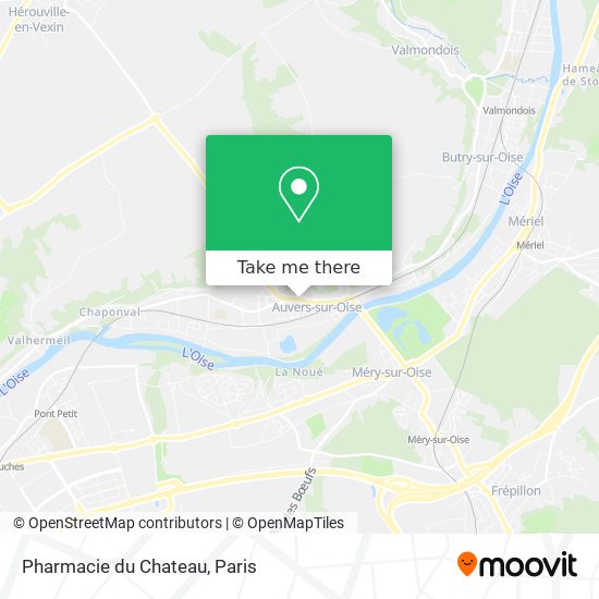 Pharmacie du Chateau map