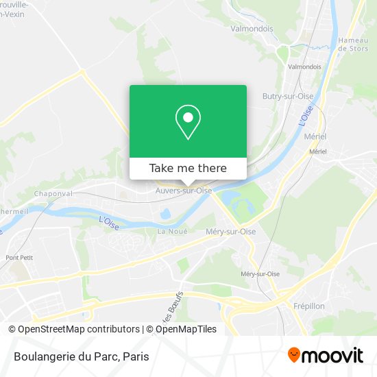 Boulangerie du Parc map