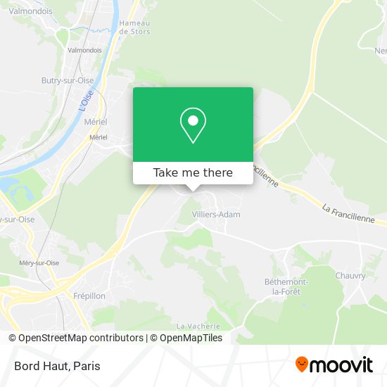 Bord Haut map