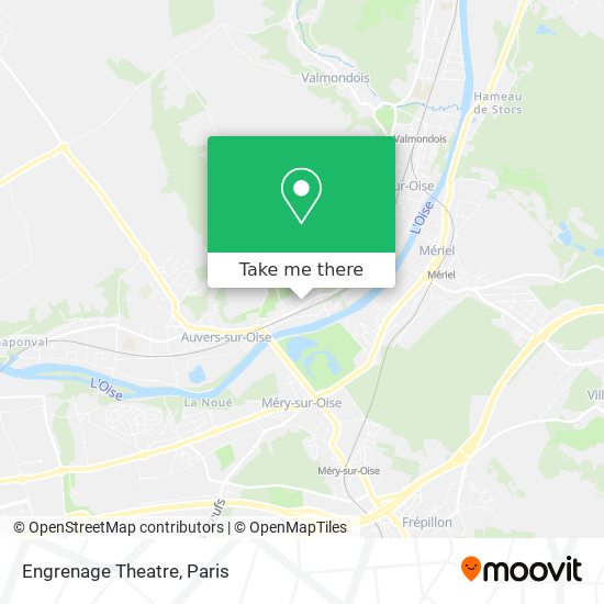 Engrenage Theatre map