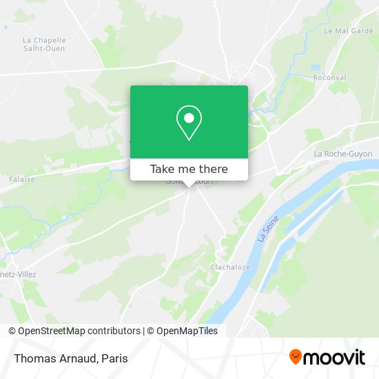 Mapa Thomas Arnaud