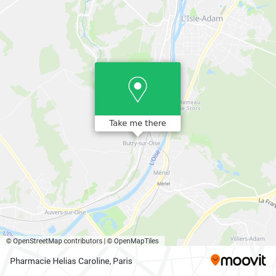Pharmacie Helias Caroline map