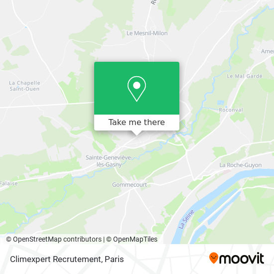 Climexpert Recrutement map