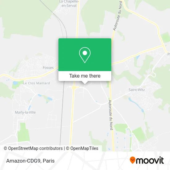 Amazon-CDG9 map