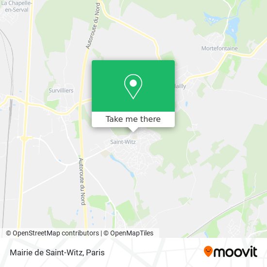 Mairie de Saint-Witz map