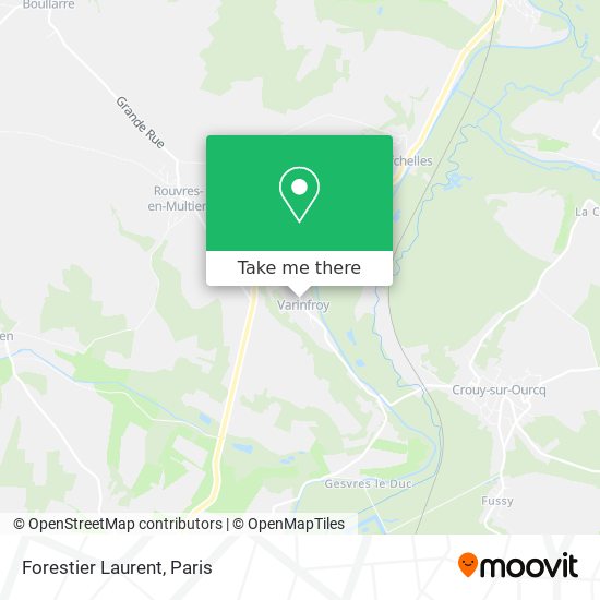 Mapa Forestier Laurent