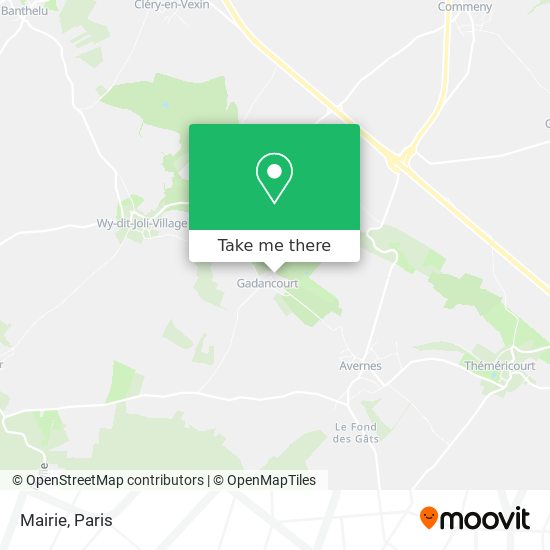 Mairie map