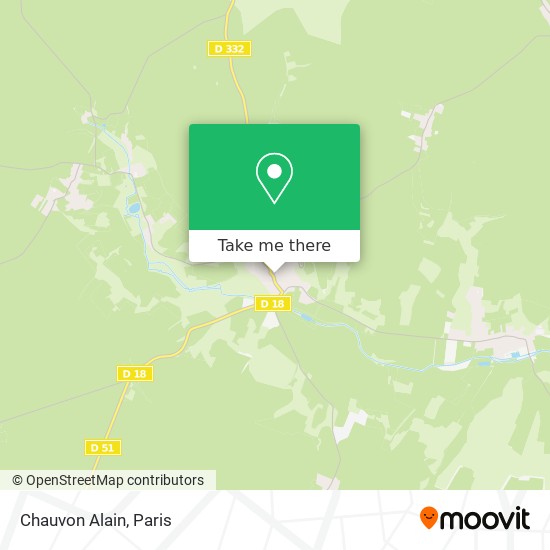 Chauvon Alain map