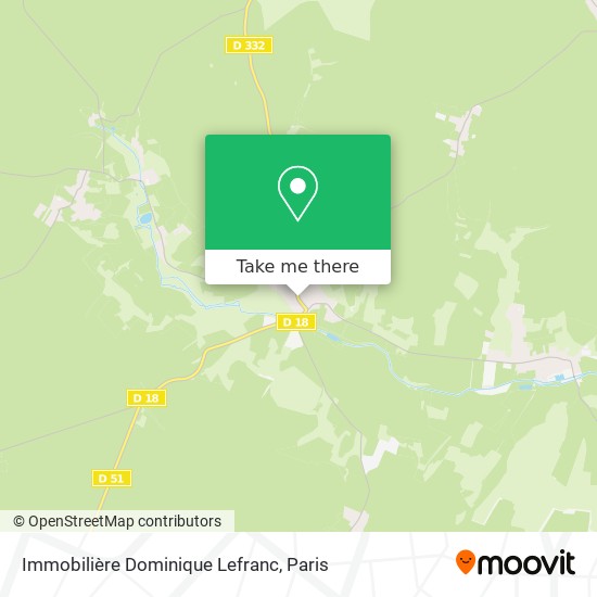 Mapa Immobilière Dominique Lefranc