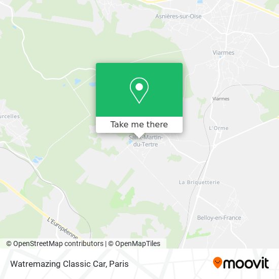 Watremazing Classic Car map