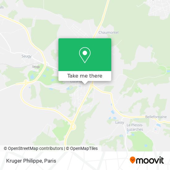 Mapa Kruger Philippe