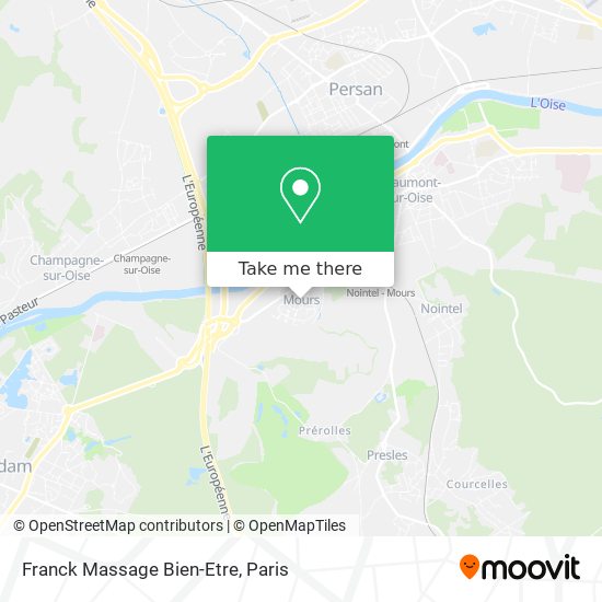 Franck Massage Bien-Etre map