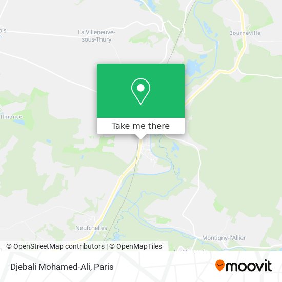 Mapa Djebali Mohamed-Ali