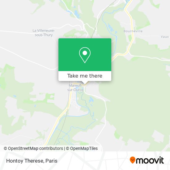 Mapa Hontoy Therese