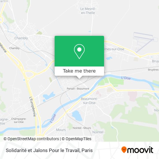 Solidarité et Jalons Pour le Travail map