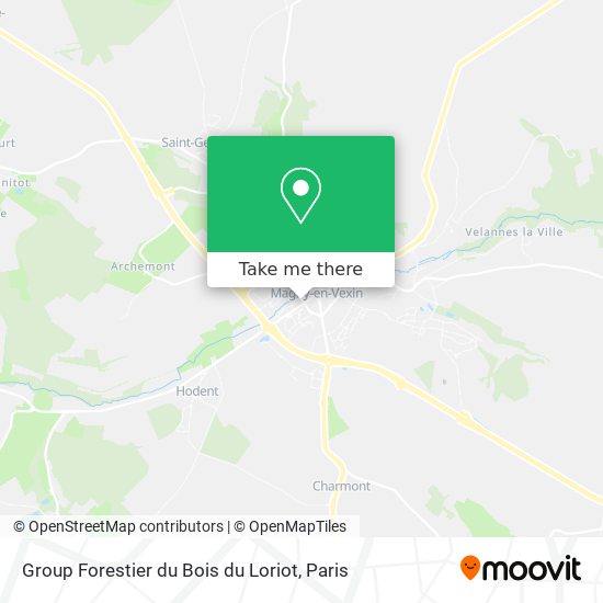 Group Forestier du Bois du Loriot map